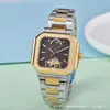 2025 Atravessando Fronteiras Aliexpress Fornecimento de Relógio Mecânico Masculino Estilo Casual Quadrado Moda Baida Watch Dropshipping