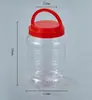 Botellas de Plástico para Mascotas de Grado Alimenticio, Botellas Vacías, Envases Portátiles para Frutos Secos, Botellas Transparentes para Miel, Frascos de Almacenamiento de Plástico Sellados al por Mayor