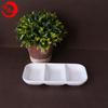 Plato de Condimento Creativo Multifuncional de Cerámica Salsa Vinagre Condimento Plato para Snack para Encurtidos Salsa para Olla Caliente Venta al por Mayor Plato de Condimento de Porcelana China