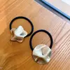 Nuevos Accesorios para el Cabello de Estilo Minimalista y Genial, Gomas para el Cabello de Diseño Versátil, Bandas Elásticas Pequeñas, Sujetadores Geométricos Metálicos para Cola de Caballo