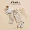 Conjunto de Jaqueta Tricô Listrada de Manga Longa Infantil 2026 Novo Estilo Coreano Casual Três Peças para Meninos Roupa Infantil da Moda