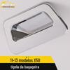 Adequado para Lifan 11-13 X50 porta traseira tigela decorativa moldura X50 porta-malas galvanizado tigela acessórios de lantejoulas