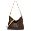 Monica Qiqi Estilo Europeo de Gran Capacidad Modelo Nuevo 2026 Bolso de Hombro Cruzado Monograma Vintage Bolso de Axila Bolso Tote
