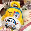 Bolso de hombro nuevo para niños con estampado de dibujos animados, para jardín de infantes de 3 a 6 años, mochila de oso de dibujos animados linda para bebé, venta al por mayor