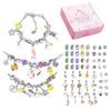 Amazon Hot Selling Hot Natal Red Beaded Children's Bracelet Set diy Children's Jewelry Bracelet Set Box