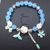 S451 Pulsera de Cristal de Piedra de Palomitas Zapatos Pulsera de Caramelo Amor Pulsera de Botas Joyería Fábrica Outlet
