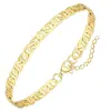 Pulseira Cubana Popular Europeia e Americana com Contas Corrente Infinita de Zircônia 2024 Presente Personalizado para Festa Feminina