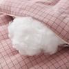 Almohada Baja, Núcleo de Almohada de Algodón Lavado 100% Algodón, No se Desploma, Ayuda a Dormir, Adecuada para Dormitorios Estudiantiles, Adultos, Lavable a Máquina, Transpirable para un Sueño Tranquilo