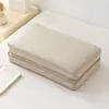 Almohada de trigo sarraceno con funda de algodón puro y relleno de cáscara de trigo sarraceno puro, almohada dura protectora del cuello para ayudar a dormir, adecuada para uso doméstico, un par para estudiantes