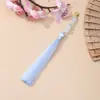 Fecho Lagosta Tassel de Bambu Pingente Vertical Pequeno Tassel Pente Acessórios de Tassel para Roupas Estilo Antigo