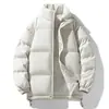 8888 Jaqueta acolchoada de algodão casaco grosso masculino inverno espessado quente roupas de algodão estilo rua legal jaqueta acolchoada de algodão