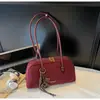 Moda internacional, bolsa de ombro com textura fosca, estilo novo, grande capacidade, design retrô, adequada para o dia a dia, estilo bolsa de boliche, bolsa de axila, moderna
