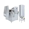 Máquina freidora suministro de pasteles fritos forma de acero inoxidable descarga automática máquina freidora de núcleo envuelto máquina freidora de tofu de pescado