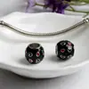 Huiyue miçangas para joias diy criativas dises Gota de óleo amor miçangas com furo grande moda acessórios para pulseira Youjia