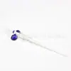 Suministro Pluma de inmersión de artesanía en vidrio creativa rosca interna pluma de vidrio para firma regalos de empresa pluma de firma personalizada