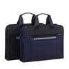 Bolsa de archivo portátil de capacidad A4, maletín para hombres y mujeres, bolsa de conferencia de oficina, bolsa de información tridimensional, bolsa con cremallera