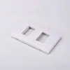 Painel de interruptor de parede tipo 118 tipo 120 interruptor de parede de 1+1 posição interruptor de energia embutido tipo 120