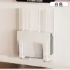 Caixa de Armazenamento para Roteador, Prateleira Wifi de Montar na Parede Sem Furar, Rack Decorativo para Cobertura de Set-Top Box, Design Simples e Moderno