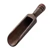 Colher de madeira maciça, escova de limpeza, colher pequena de madeira, colher de tempero de madeira, acessórios para moedor de pimenta doméstico