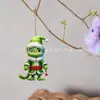 Pendente para Carro de Bebê Grinch Desenho Animado Decoração de Árvore de Natal Decoração de Casa