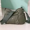 Bolsa Transversal Casual Transfronteiriça Nova Moda Mãe Feminina Grande Capacidade Estilo Coreano Simples Multicamadas Versátil Bolsa de Ombro Tendência