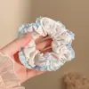 Goma para el pelo estilo francés para mujer, Goma para el pelo estilo hada, Diadema elástica para el pelo, Nuevo modelo 2025 Goma para el pelo y Flor para el pelo