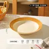 Juego de cuenco y plato de alta gama estilo japonés con color bajo vidriado, vajilla de cerámica, platos planos, platos hondos, platos de cena de alta gama para uso doméstico