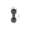 Soporte de rótula doble de 1 pulgada a conector de extensión de varilla de conexión de 25 mm/17 mm/15 mm, rótula doble universal de expansión
