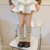 Meias Cobertura para Meninas para Outono e Inverno, Meias Longas Infantis, Meias até a Panturrilha Estilo Lolita, Atacado do Fabricante