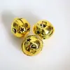 3cm cm Color Campana Navidad Cinco Estrellas Campana Llavero Colgante Metal Electrochapado Hierro Campana Venta al por mayor