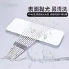Brochetas de acero inoxidable de grado alimenticio para asar, brochetas para barbacoa, brochetas de cordero, accesorios para barbacoa, agujas de asar para el hogar, brochetas planas