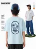 Ropa Infantil Dk 26 Estilo Verano Estilo Japonés Divertida Fresca Secado Rápido Manga Corta Camiseta Casual para Niños y Niñas
