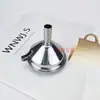 Mini Embudo de Acero Inoxidable Engrosado 304 Dispensador de Cocina para el Hogar tamaño pequeño Vertedor de Aceite Diámetro Pequeño Fuga de Líquido de Vino