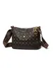 Bolsa Pequena Estampada da Moda para Mulheres 2026 Novo Estilo Bolsa Pu Multicamadas Grande Capacidade Bolsa de Ombro Transversal para o Trabalho Bolsa para Mãe