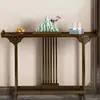 Mesa de entrada de estilo chino, mesa de altar de pared, mesa consola antigua de nuevo estilo chino, mesa para propuestas de compromiso, mesa de entrada, mesa larga para bodas