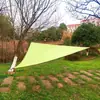 Toldo Triángulo de Sol para Exteriores 3m Protección Solar Refugio de Lluvia Vela de Sombra Toldo Plegable para el Sol Paisaje Lluvia Metabo
