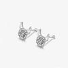 Aretes de plata esterlina S999 en vivo en línea rojo fabricantes aretes de alce coreanos aretes de temperamento creativo aretes simples de personalidad