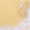 Cuentas de vidrio de color sólido no poroso de 2 mm para manualidades de arte de uñas, material de relleno DIY, accesorios para joyería hecha a mano, cuentas sueltas