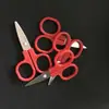 Suministros de Primeros Auxilios Accesorios Tijeras Medianas Rojas Suministro Directo de Fábrica Aguja de Coser Hilo Bolsa Tijeras Medianas