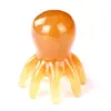 Peine Masajeador de Pulpo, Peine Meridian de Pulpo, Masajeador del Cuero Cabelludo, Terapia de Puntos de Acupuntura de la Cabeza, Peine Meridian, Masaje Gua Sha