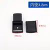 Vendas Diretas da Fábrica e Suprimento em Estoque 1,5cm 20mm 25mm 38mm Fechos de Pressão de Plástico Fivelas de Plástico para Fitas