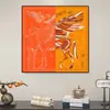 Pinturas de Pared de Lujo Personalizadas para Sala de Estar y Comedor, Arte de Pared de Hotel de Alta Gama, Pinturas para Vestíbulo, Arte de Pared para Dormitorio