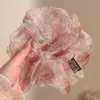 Novo modelo 2026 scrunchie de cetim preto para mulheres, elástico de cabelo de alta qualidade, elástico elegante para rabo de cavalo baixo, acessório de cabelo estilo casual
