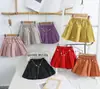 Falda de Cuero para Niñas Rantuo 2026 Nueva Falda Casual de Corte A para Primavera/Verano con Accesorios de Moda para Niños Pequeños Transfronterizo 1