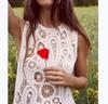 2023 Amazon AliExpress Saia Curta de Lã Feminina Moda Verão Elegante Crochê Ponto Assimétrico