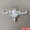 Flor de gesso francesa para canto Flor central de parede Flor de parede Fundo de parede Parede de sofá Parede de TV Flor em relevo Escultura de flor de canto Cabeça de porta europeia Flor