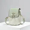 2026 Nueva Bolsa de Teléfono Vintage de Lujo Ligero con Estampado de Letras para Mujer, Bolso Cruzado Mini Simple y Versátil para Uso Diario, Venta al por Mayor