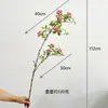 Isla simulada de un solo ramo con contenido Yang, flor de manantial, pequeño floral, adornos para sala de estar, decoración floral para bodas y hoteles, arreglo floral
