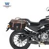 Funda de piel para coche Lobo adecuada para bolsa lateral Harley X350 bolsa de lona bolsa para portátil de negocios maletín modificación con portaequipajes de liberación rápida Especial