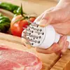 Ablandador de carne de aguja para el hogar, ablandador de carne de acero inoxidable para chuletas de cerdo, filetes de pollo, alitas de pollo, perforador de carne, punzón para carne